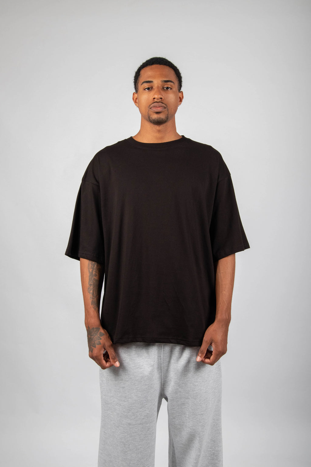 POLO OVERSIZE NEGRO